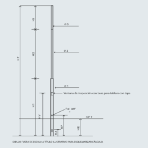 Columna Standard 3 Tramos