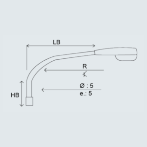 Pescantes Desmontables Curvos