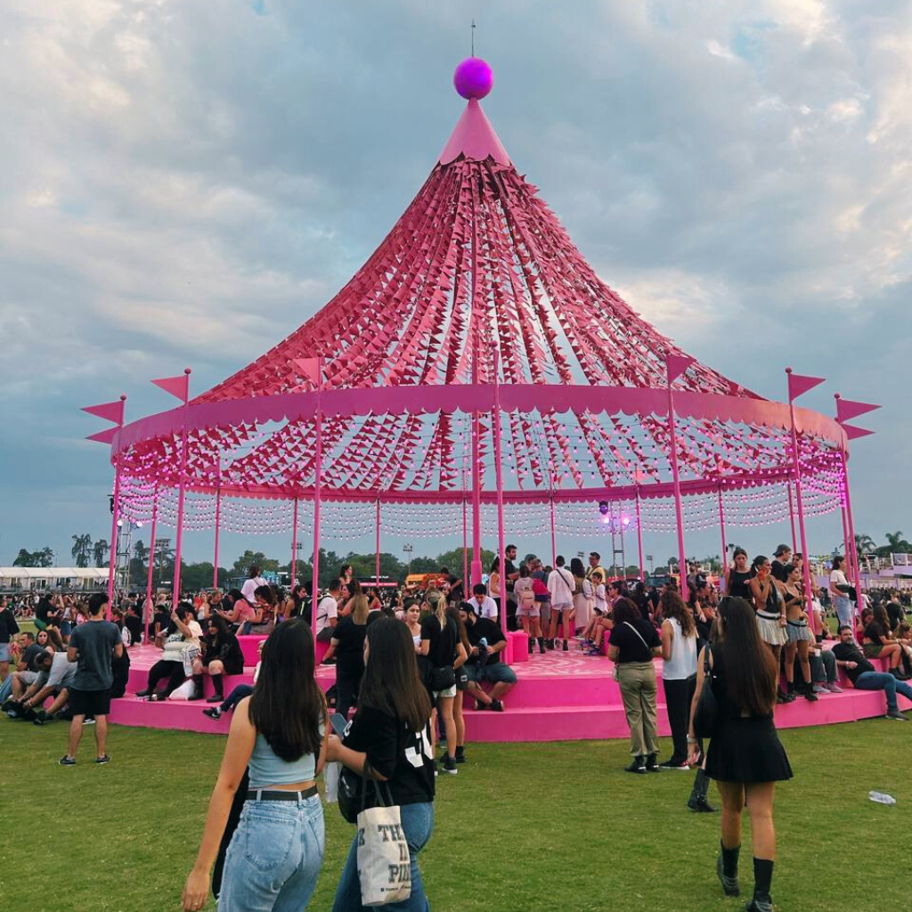 Columna Centra Reforzadada de 13m para Festival Lollapalooza